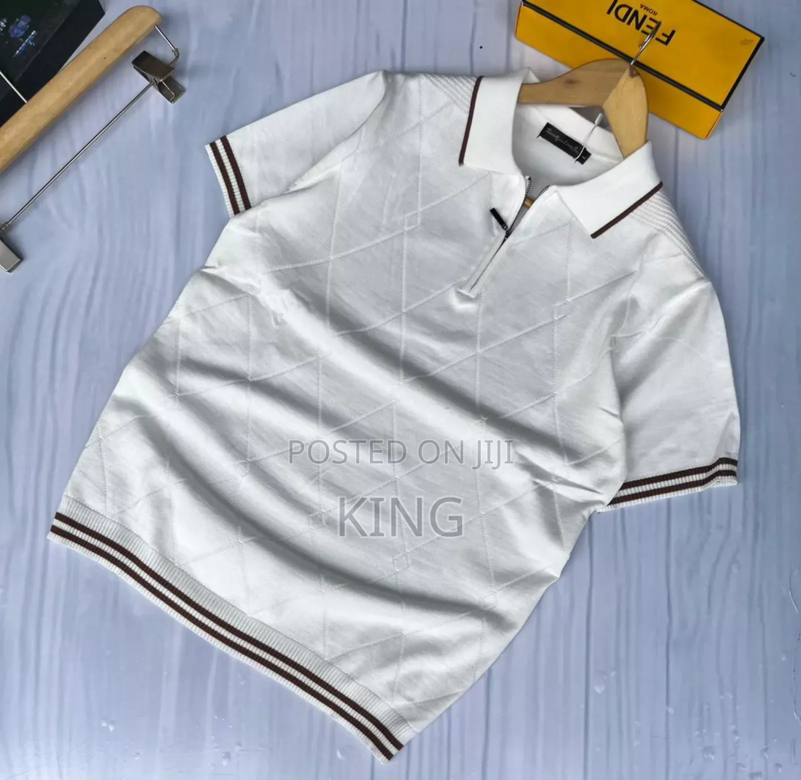 Goodie Knit Zipper T-Shirt