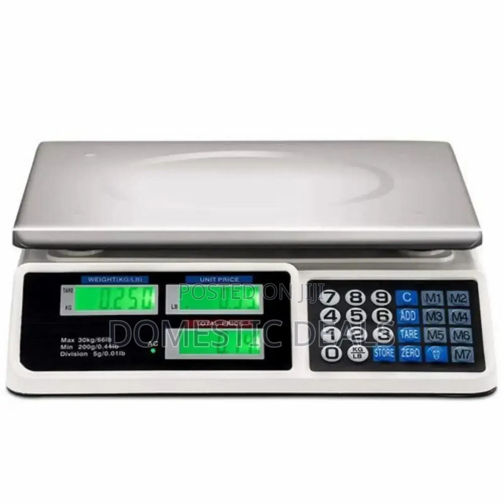 Computing Weighing Scale With LCD Display 40kgs