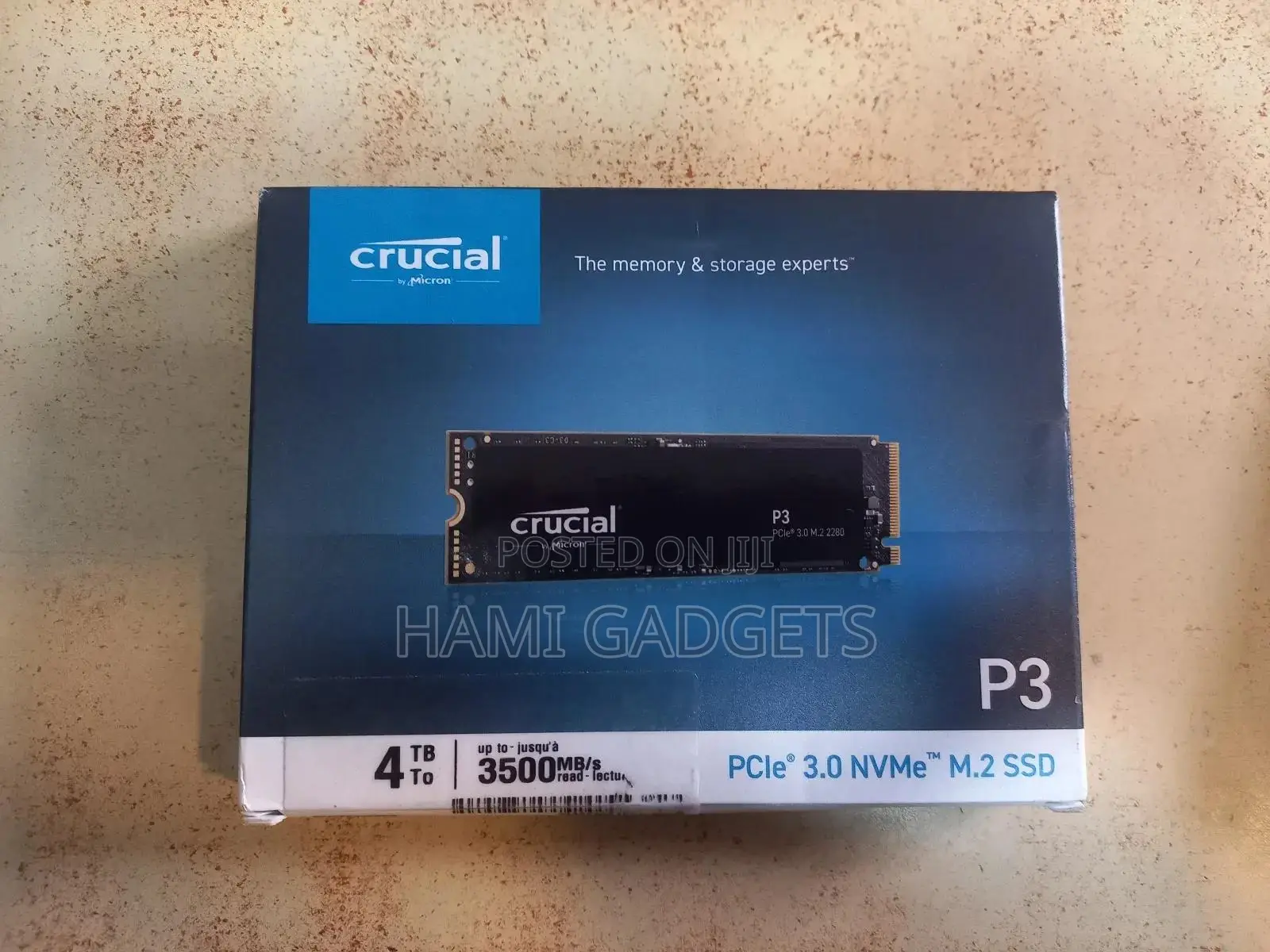 4tb SSD Nmve Crucial P3