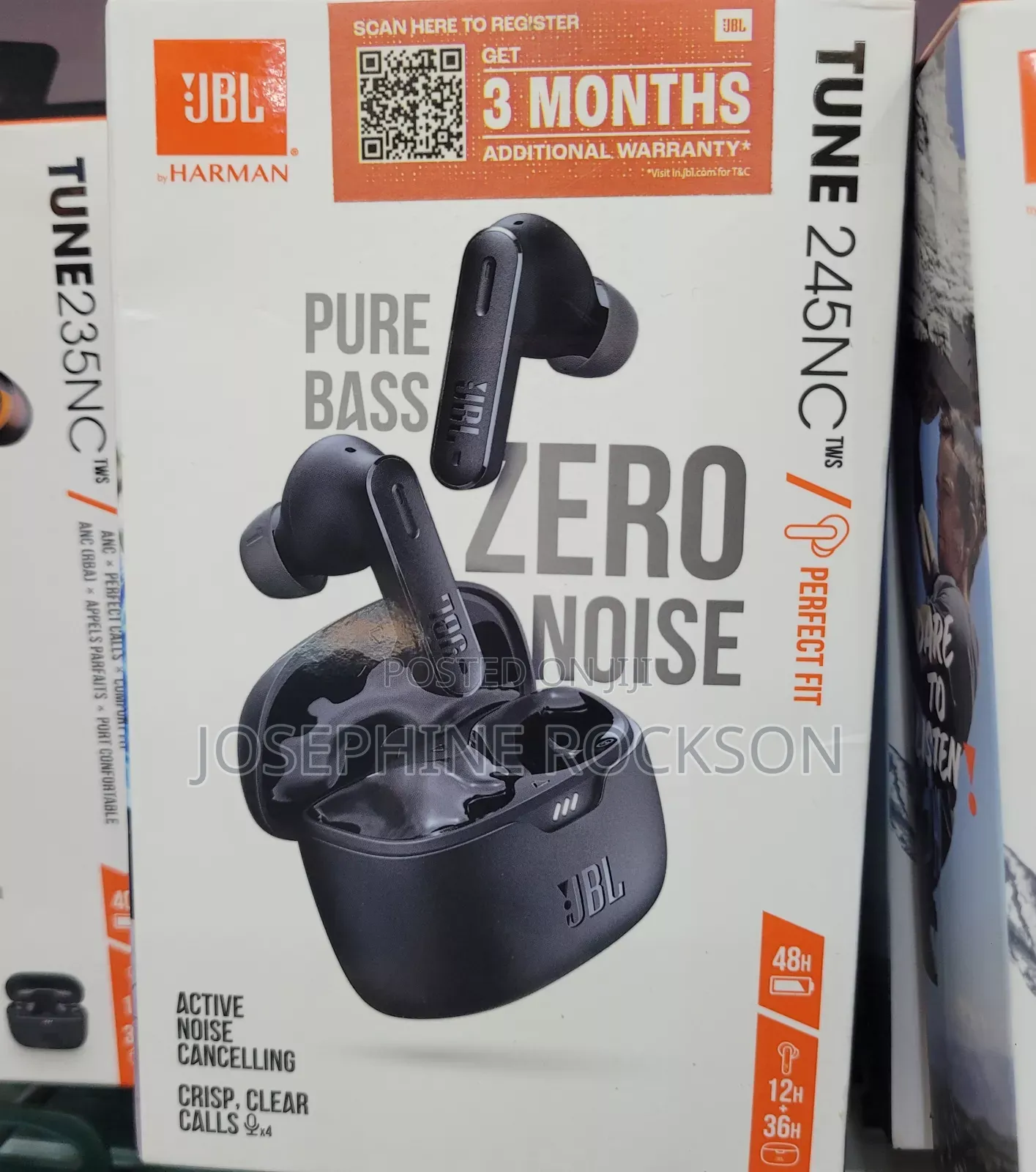 JBL Pure Bass Tune 245nc