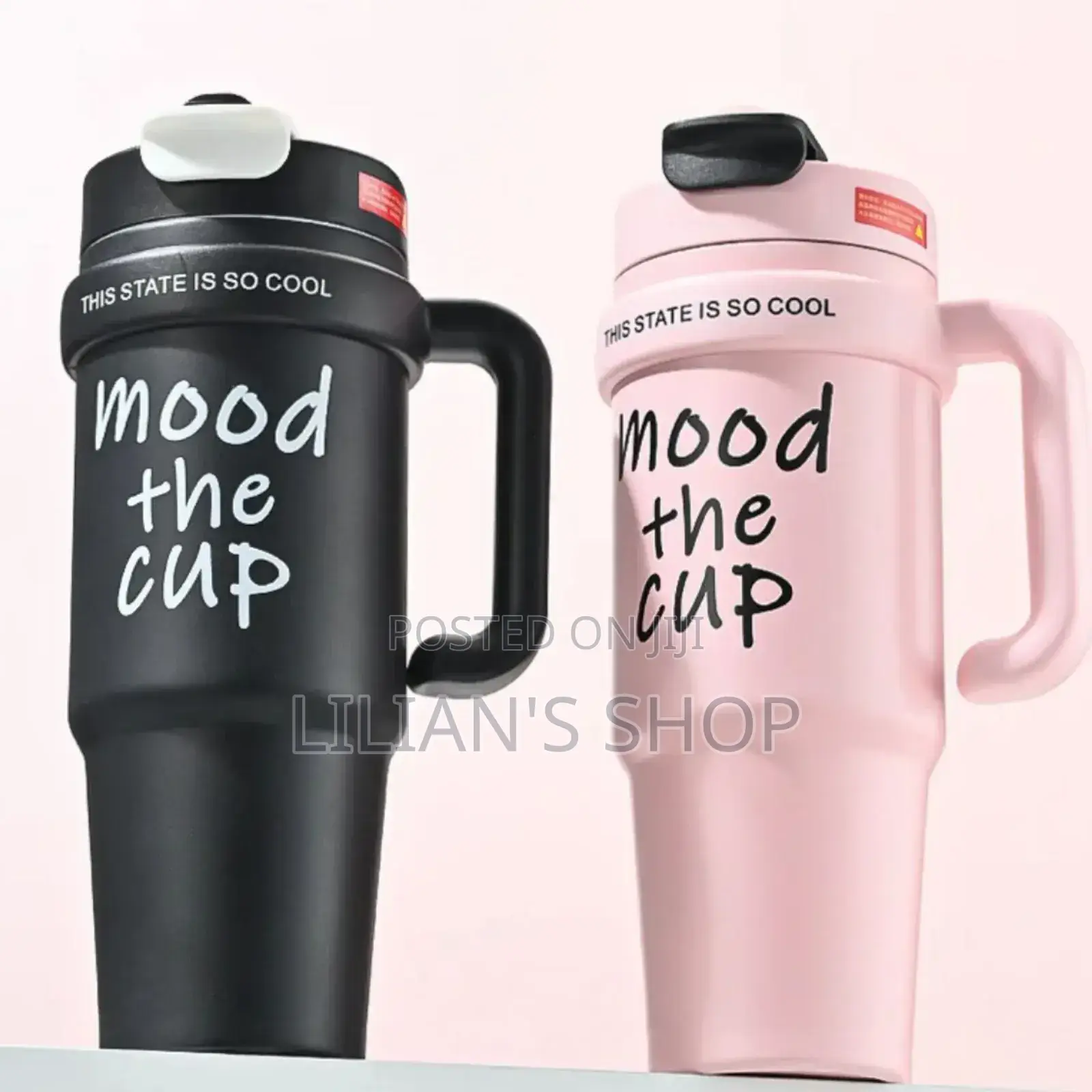 Large Capacity Thermal Mug With Handle