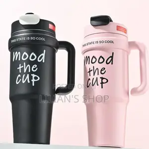 Large Capacity Thermal Mug With Handle