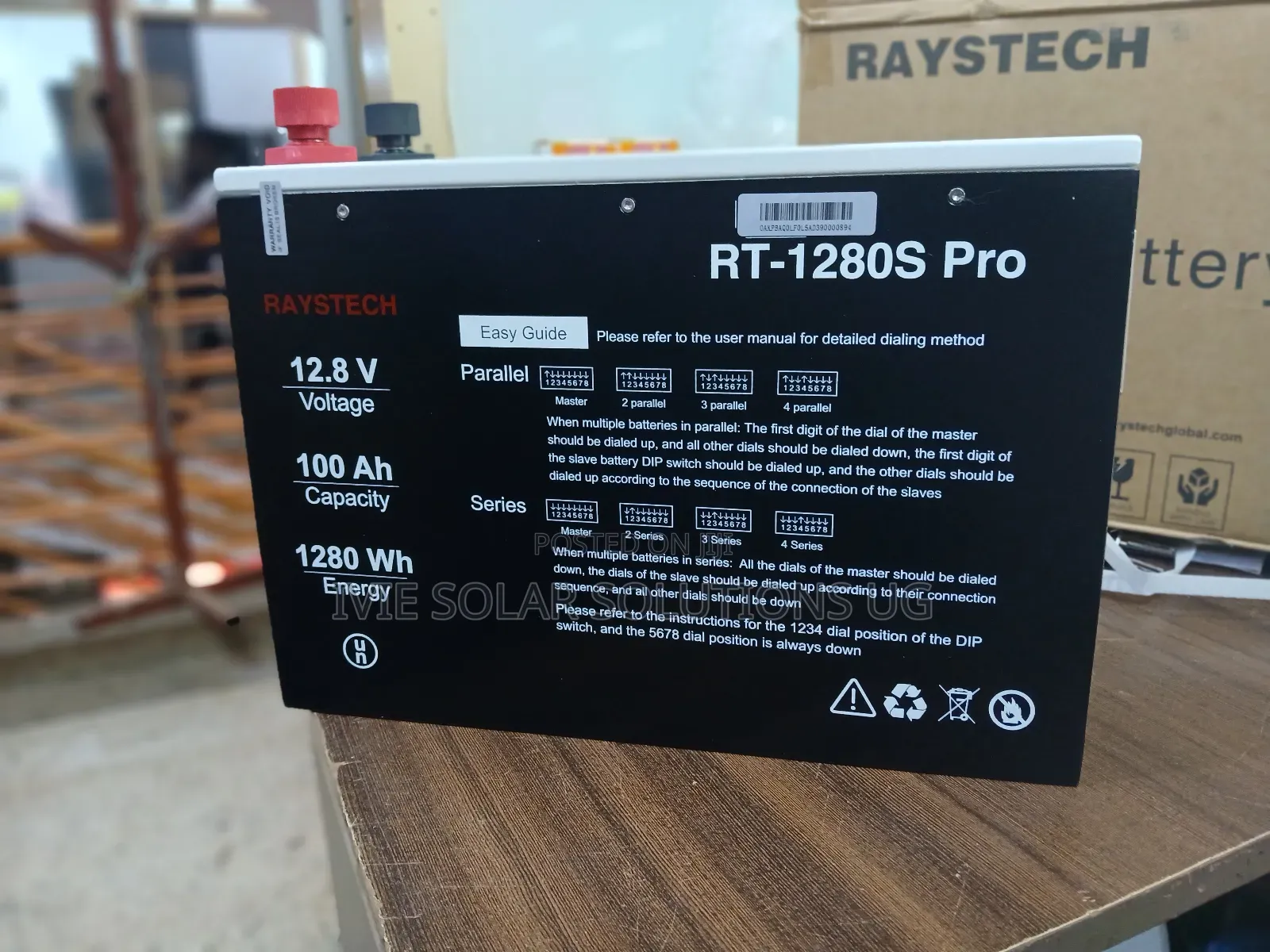 Raystech Lithium Battery 100ah