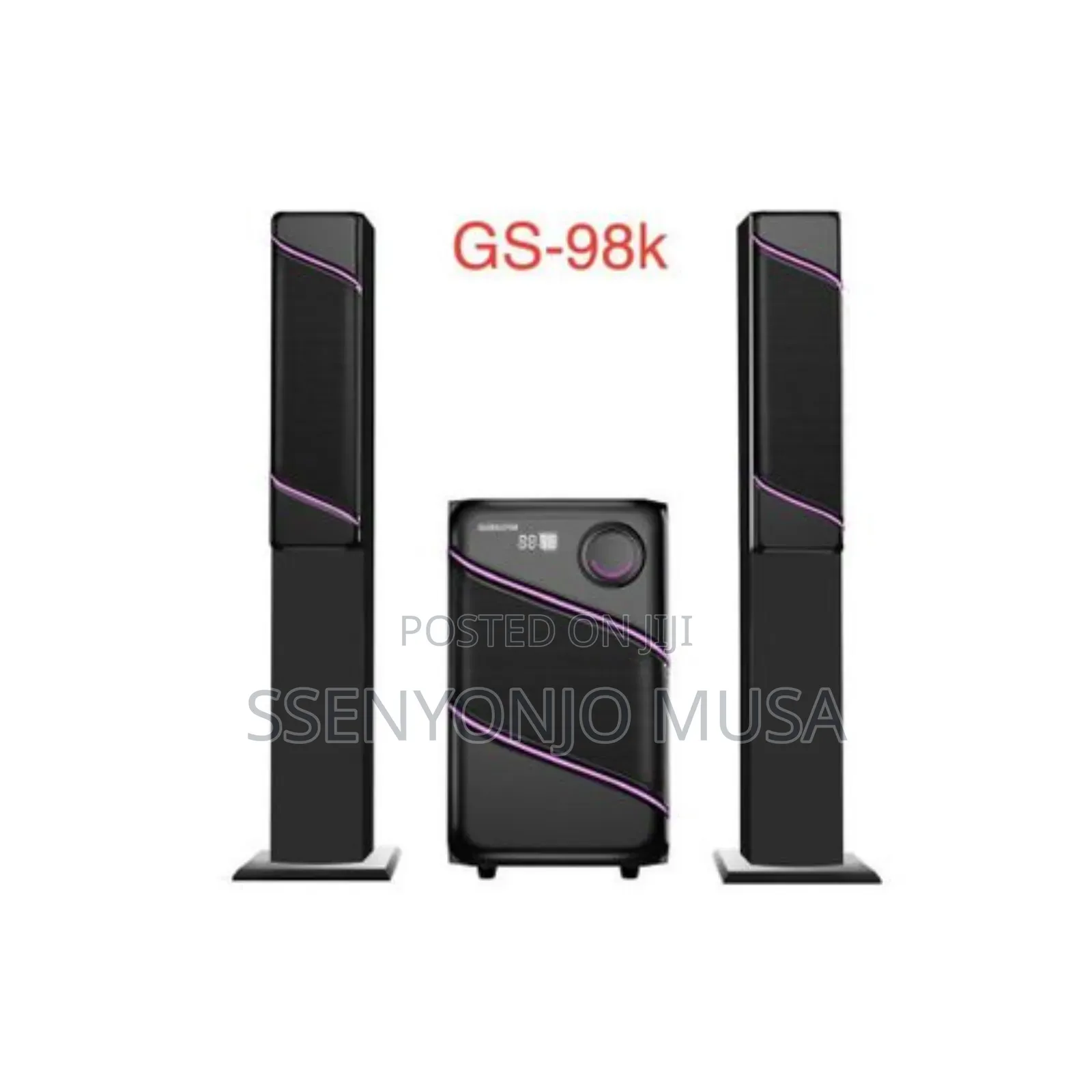 Globalsat Home Theater 2.1 Channel Gs- | 100w With Bluetooth