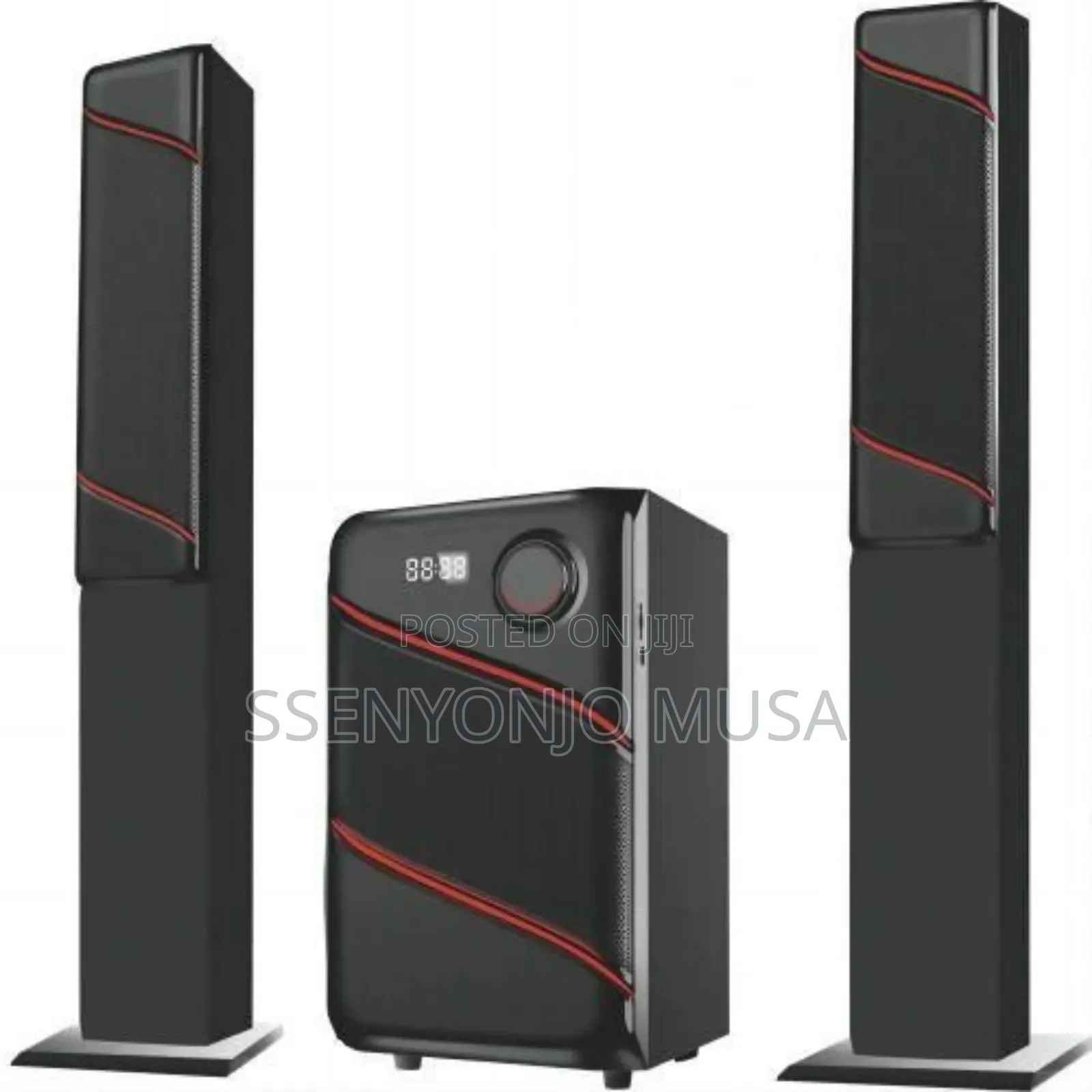 Globalsat Home Theater 2.1 Channel Gs- | 100w With Bluetooth