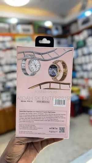 Haino Teko RW-51 Smartwatches for Girls and Womens_silver
