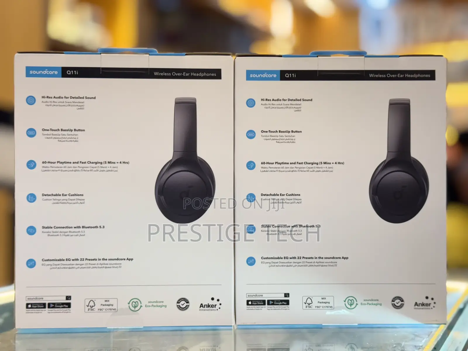 Anker Soundcore Q11i Bluetooth Headphones 60 Hour Playtime