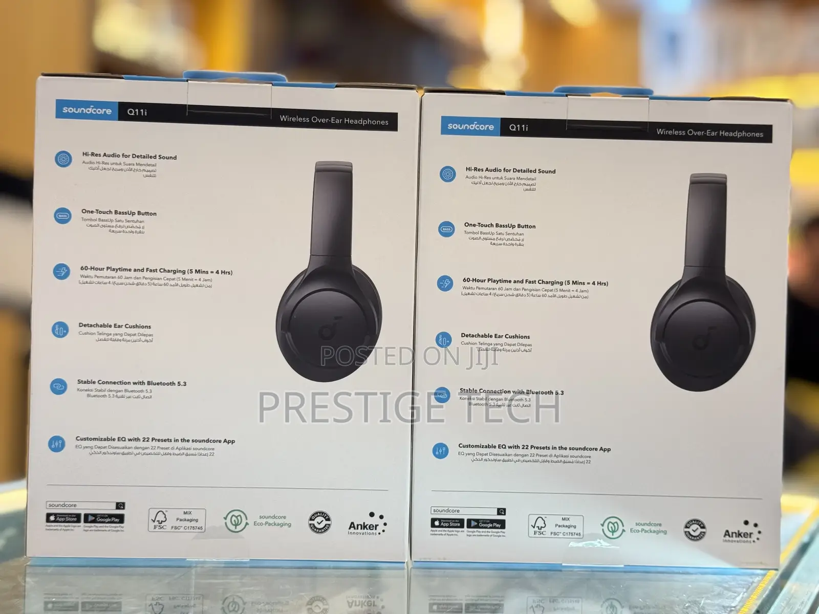 Anker Soundcore Q11i Bluetooth Headphones 60 Hour Playtime