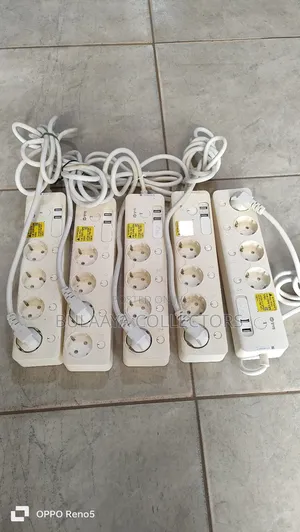 Power Extensions With USB Charger, UK Used