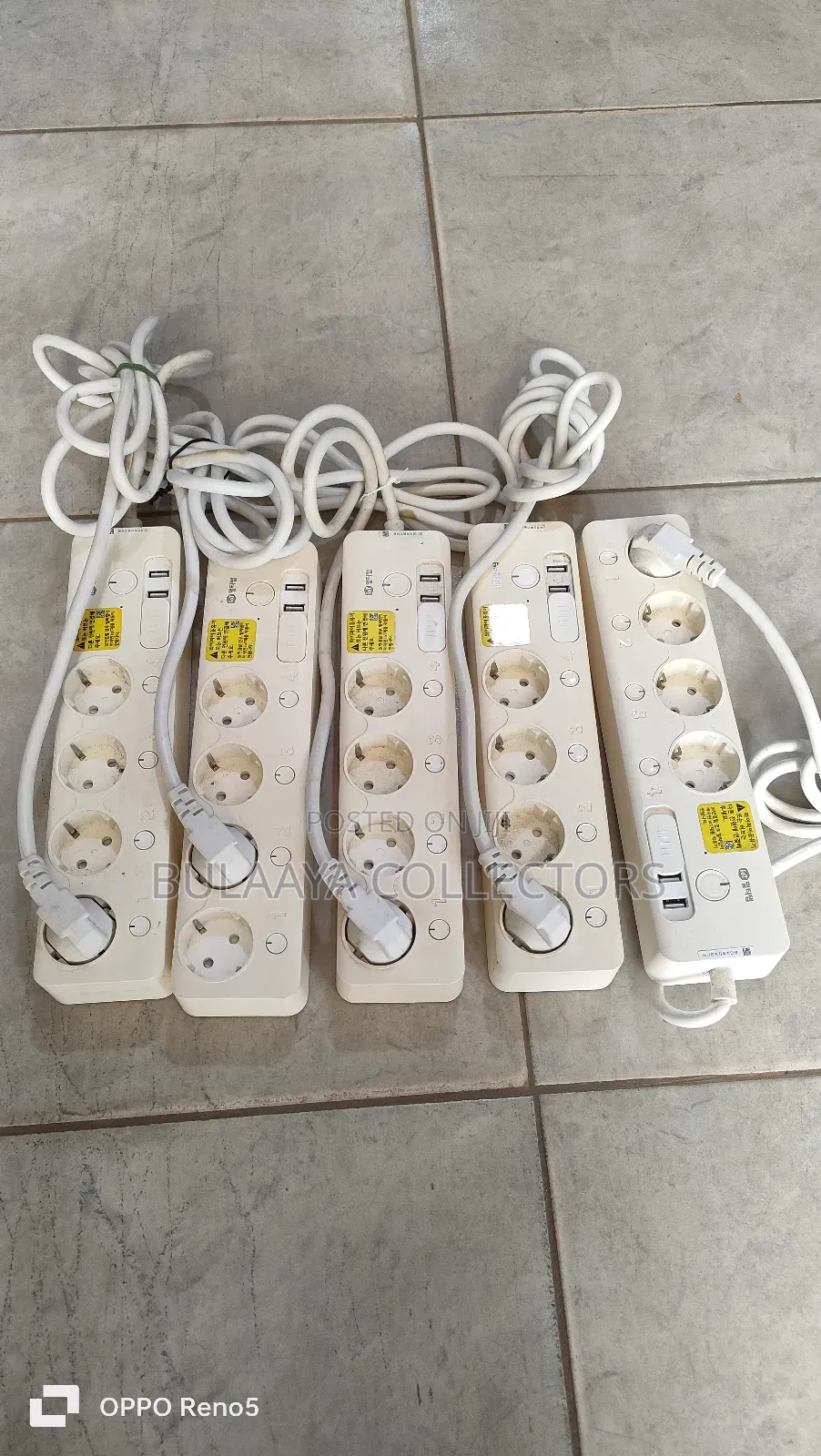 Power Extensions With USB Charger, UK Used