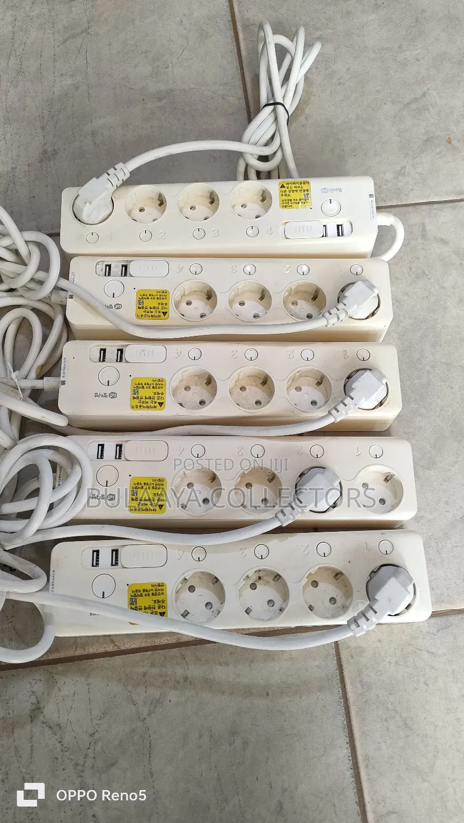 Power Extensions With USB Charger, UK Used