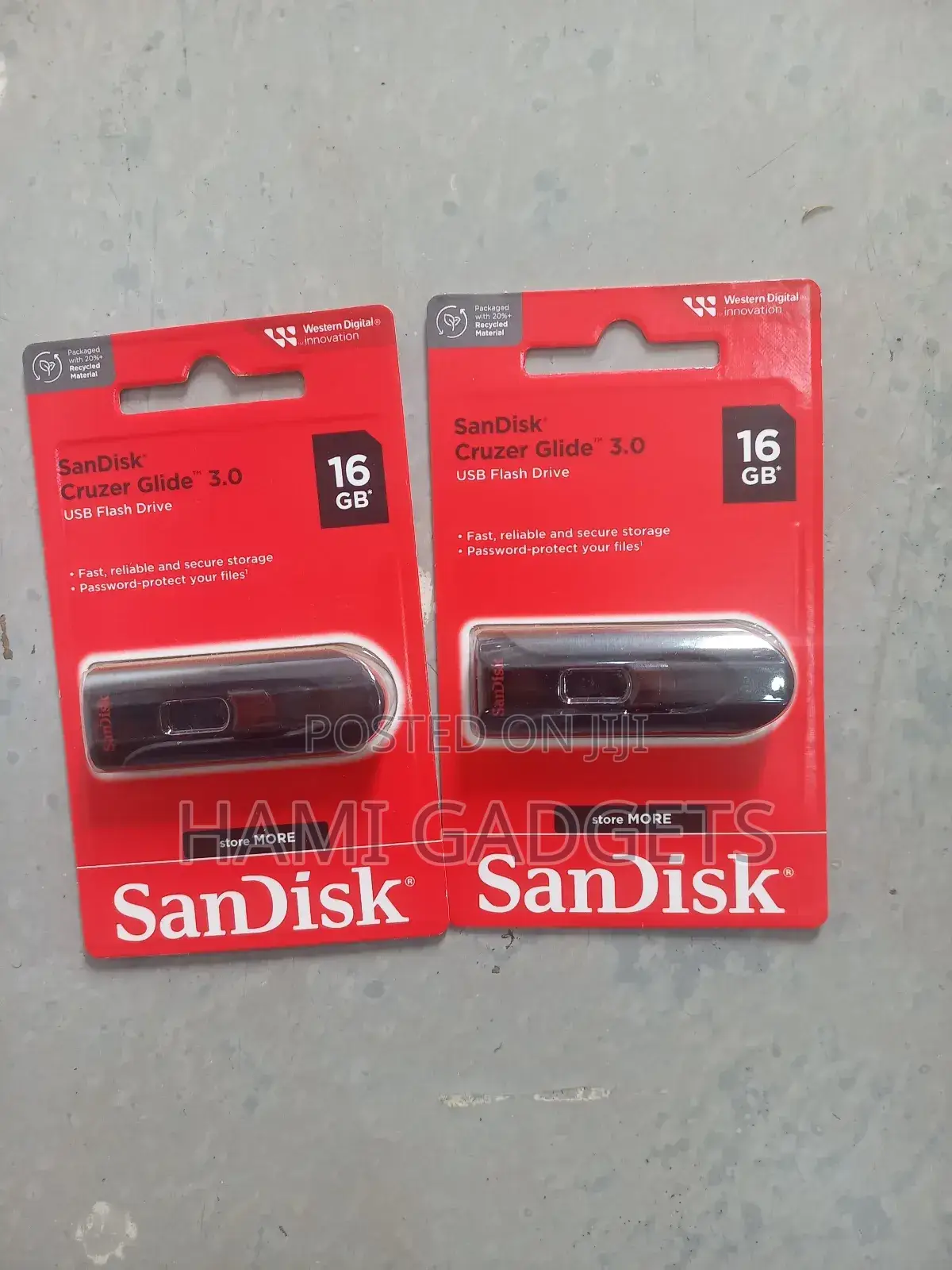 16gb Flash Drive Cruzer Glide Sandisk