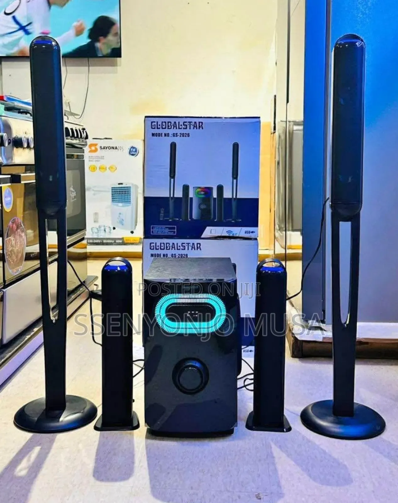 Globalstar Hometheater 4.1 Channel Gs-2026 System Bluetooth Speaker