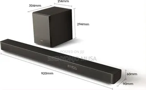 Hisense Soundbar 3.1ch Ax3100q | 280w With Wireless Subwoofer