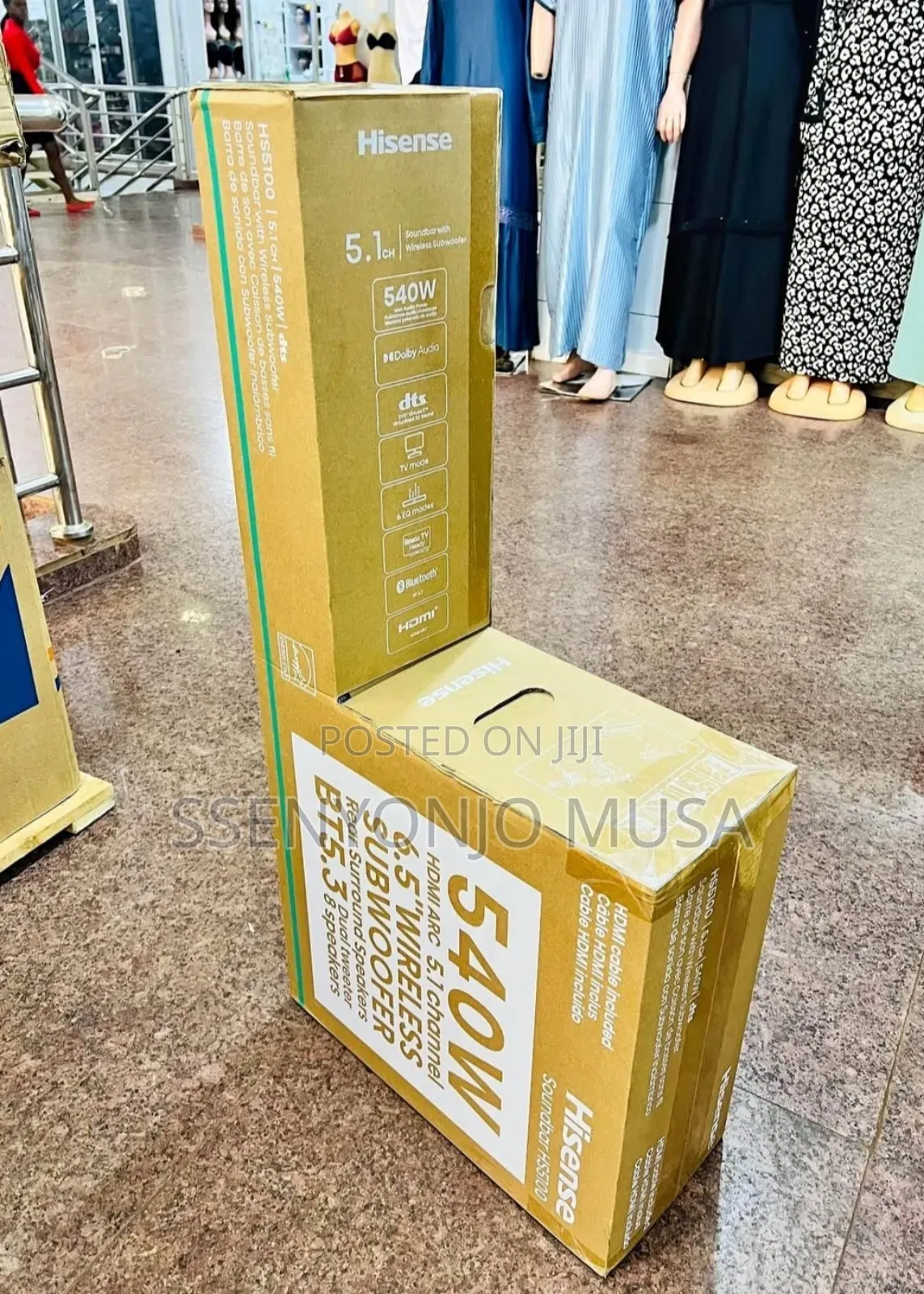 Hisense Soundbar 5.1 Channel 540w Home Theater System