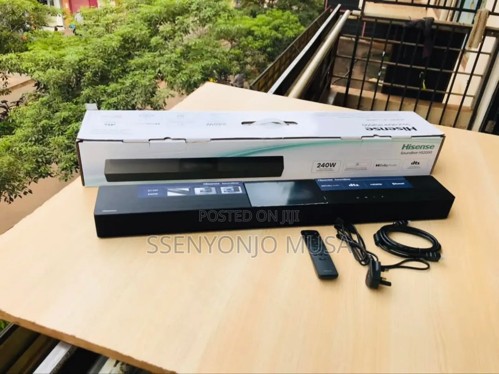 Hisense Soundbar Hs2000 2.1 Channel 240w for Home Theater
