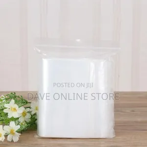 100 PCS PE Self Sealing Clear Packaging Bag