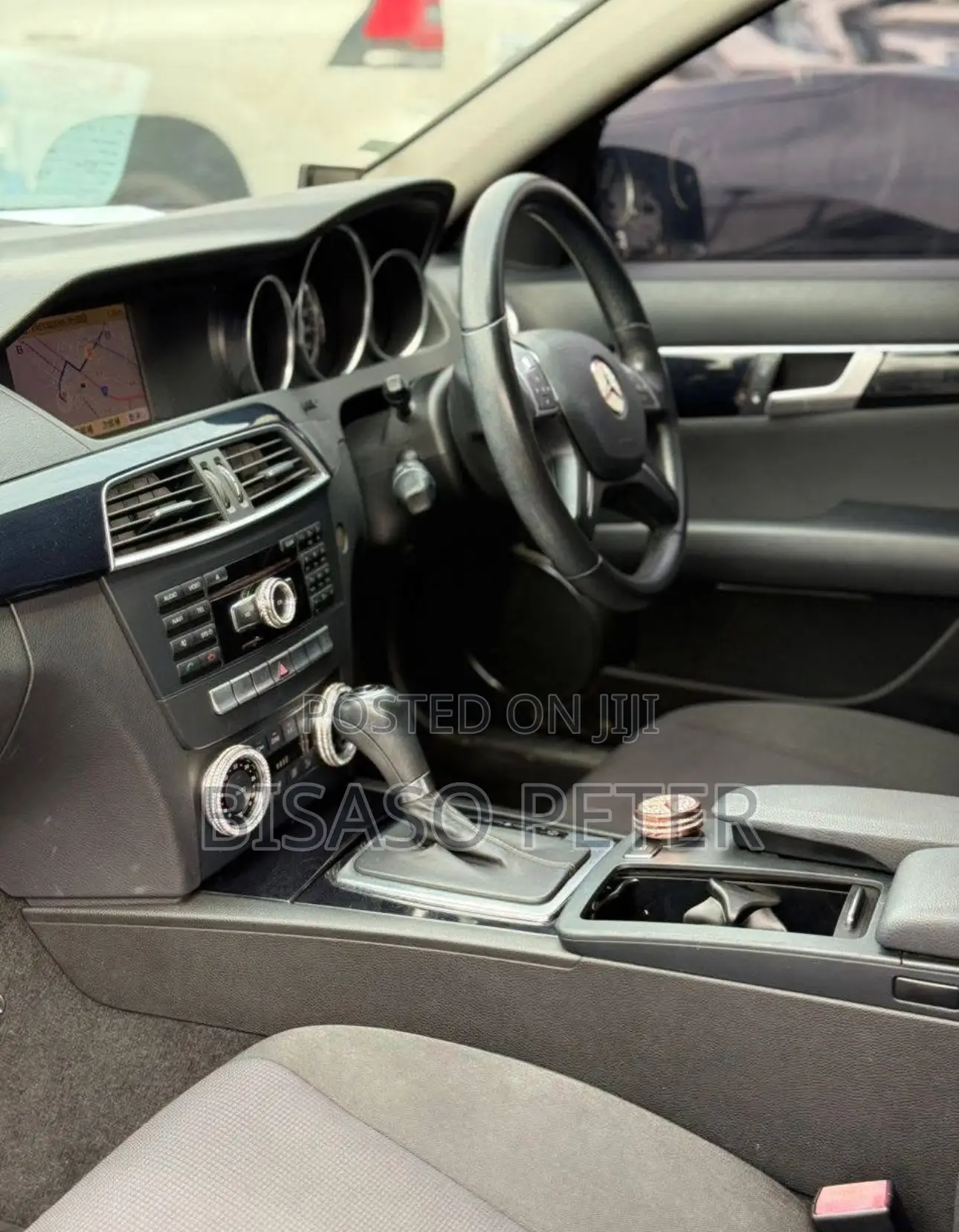 Mercedes-Benz C200 2012 Black