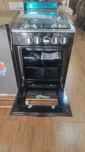 4 Gas Burner Cooker With Microwave One Year Warranty