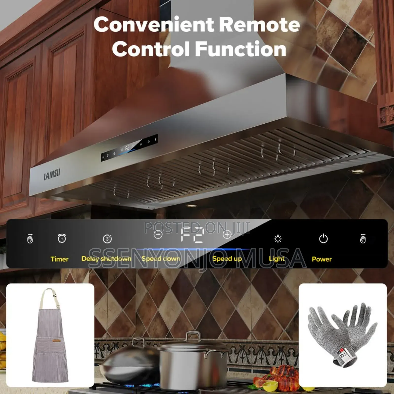 48" Range Hood, 1200 CFM Stainless Steel