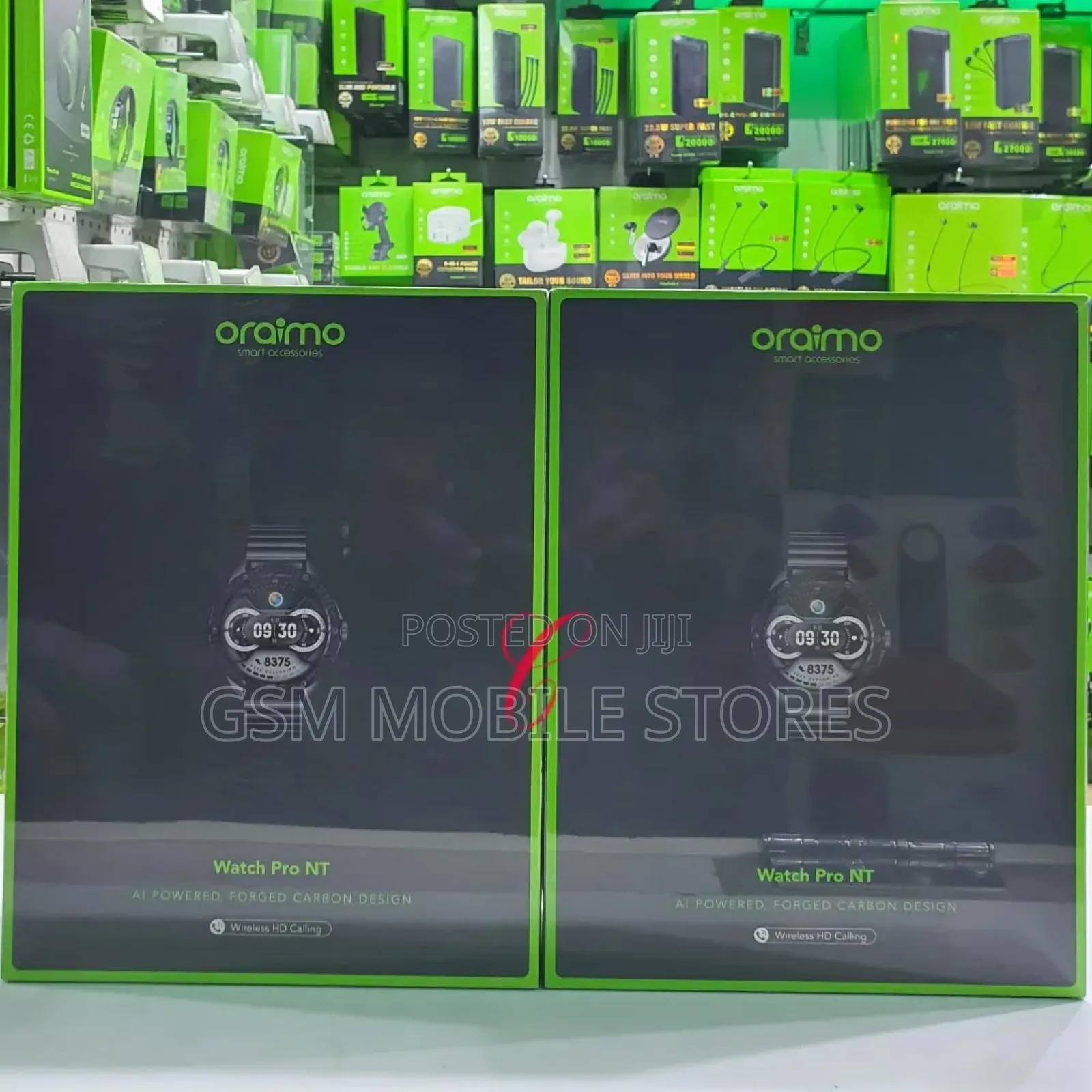 Oraimo Watch Pro Nt Ai Powered Forged Carbon Design Bt Call