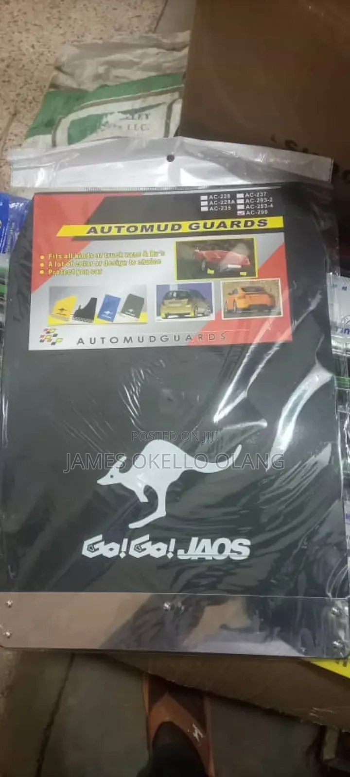 Kangaroo Mud Flaps Flat Wide