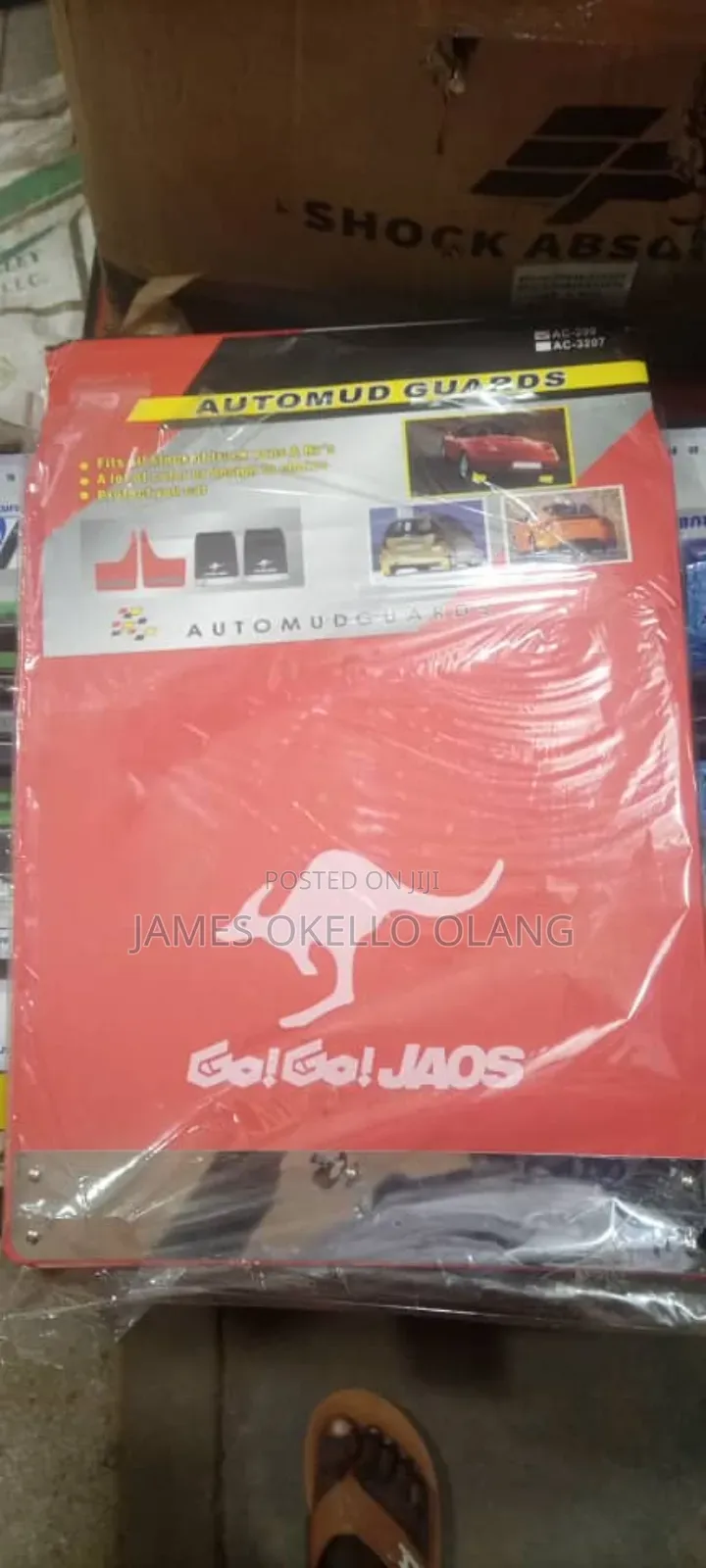 Kangaroo Mud Flaps Flat Wide