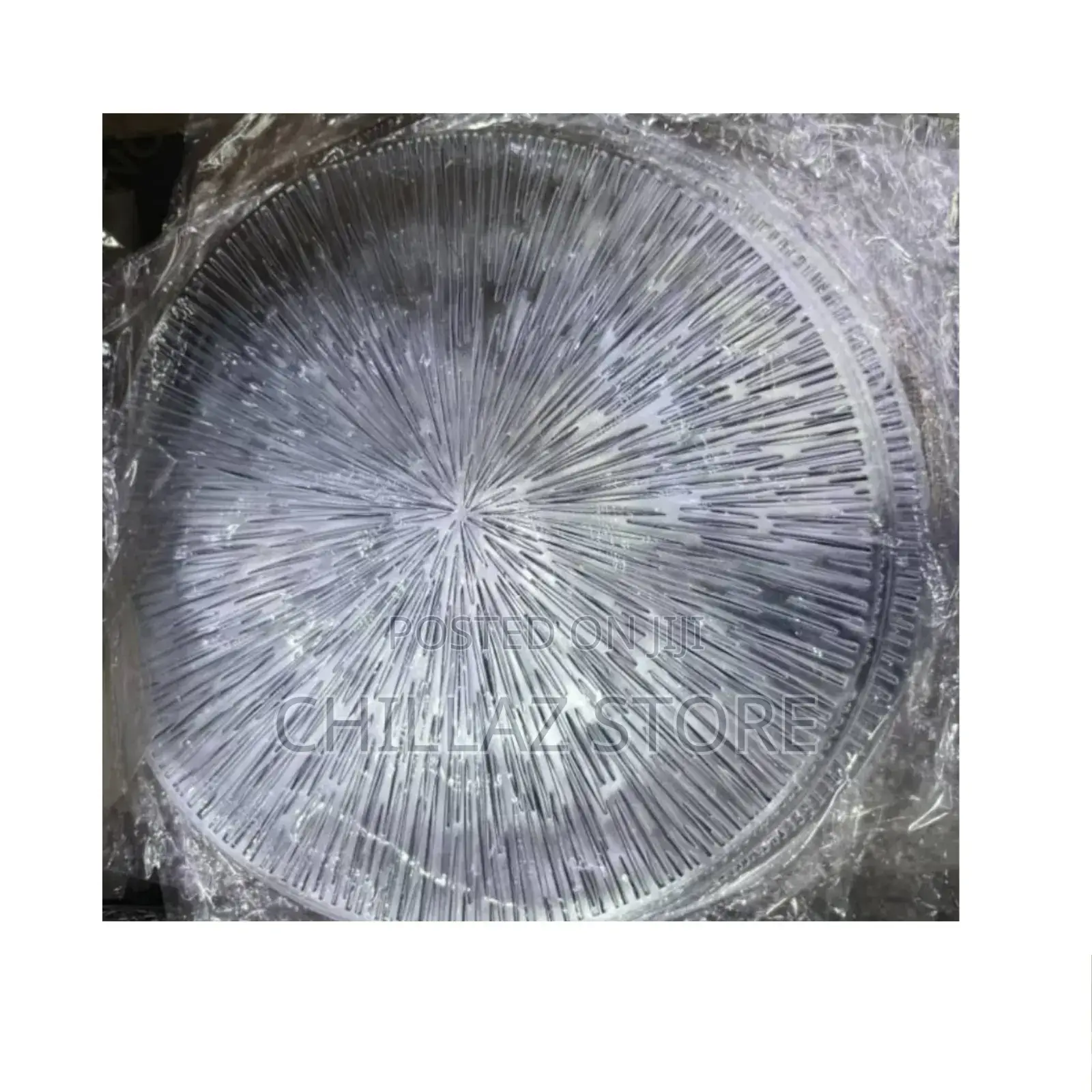 6pcs Gray Round Table Mats.
