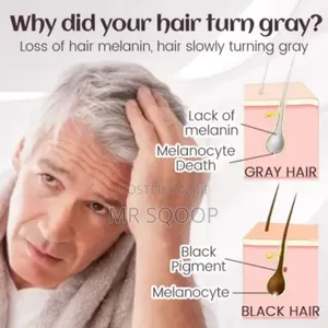 Jaysuing Anti White Grey Hair Treatment Restoration Spray