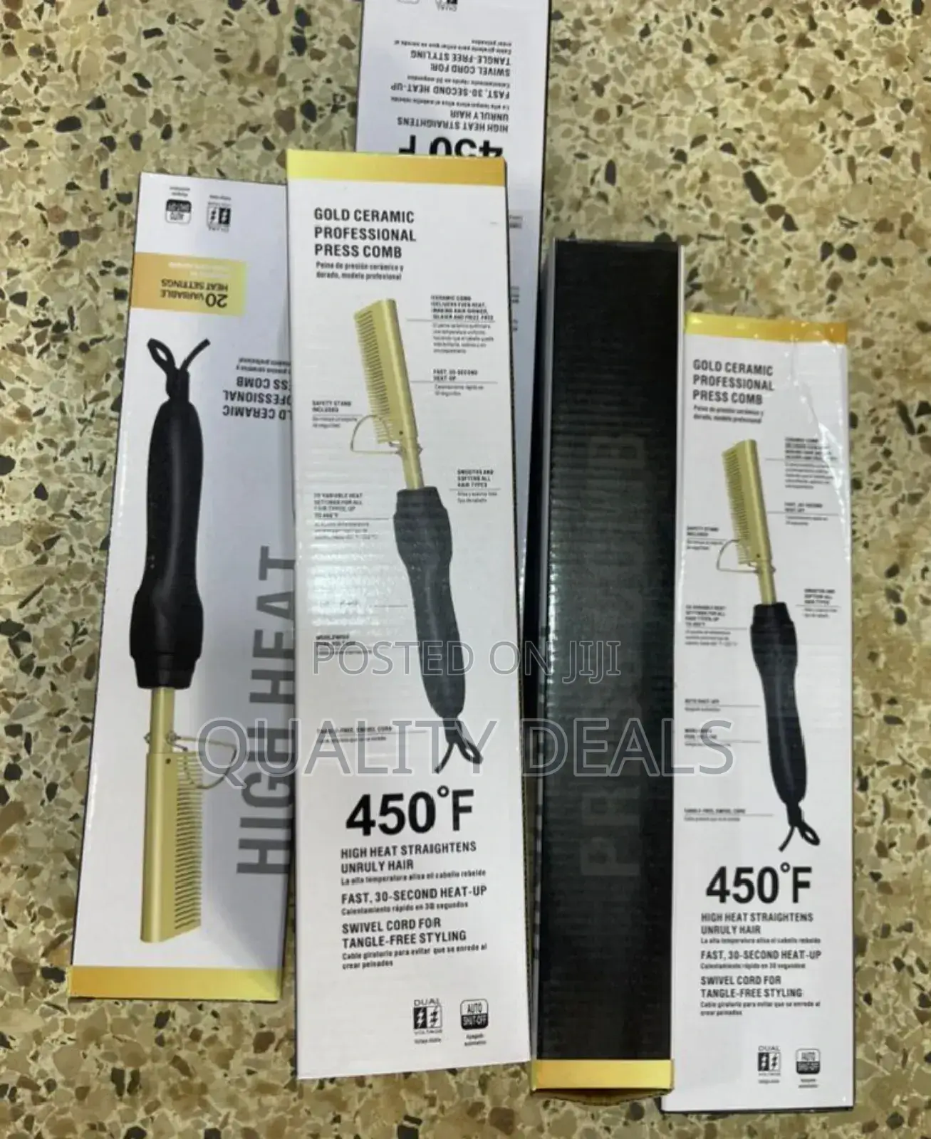 Hot Comb Hair Straightener
