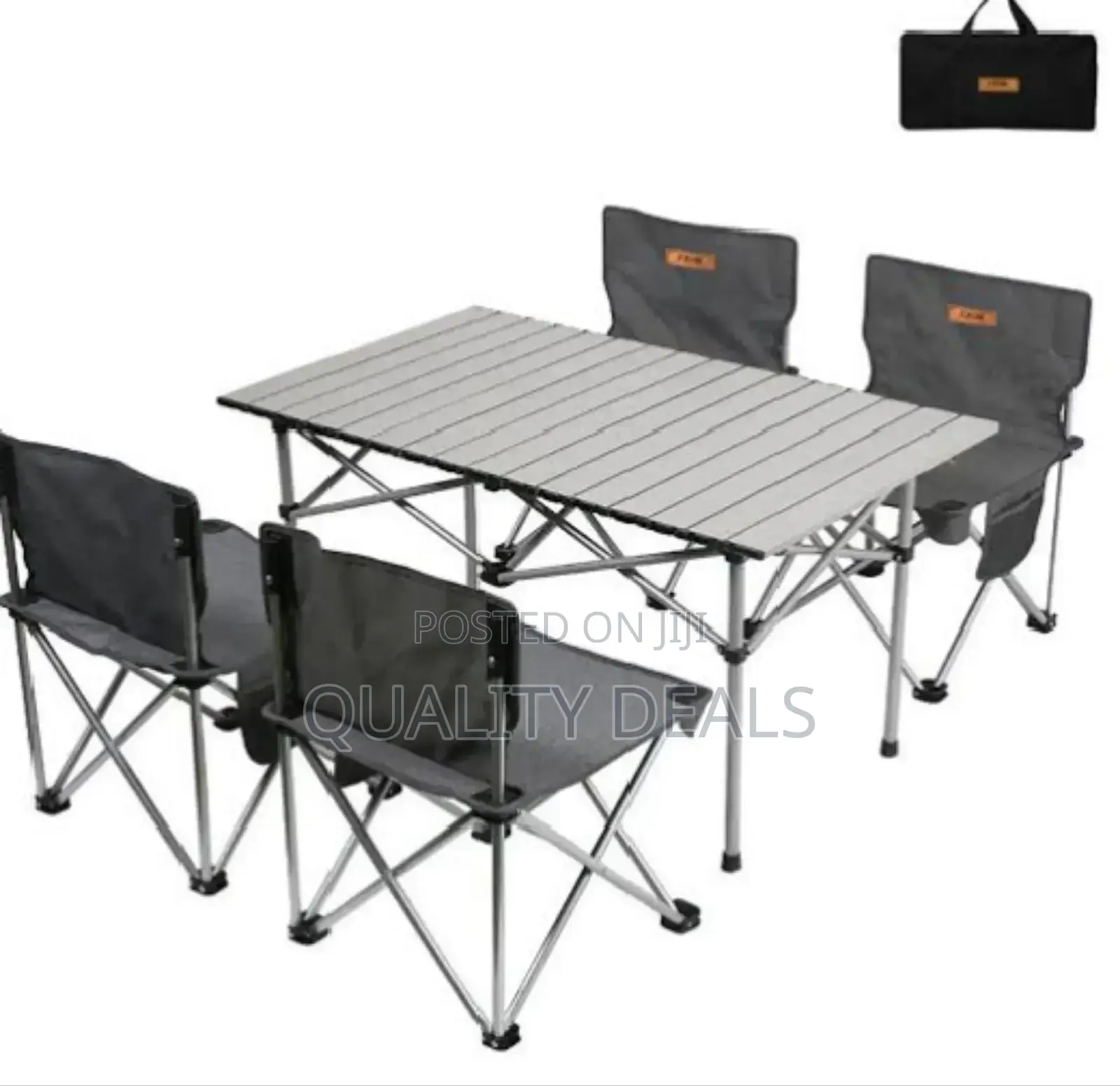 Foldable Picnic Camping Table With Chairs