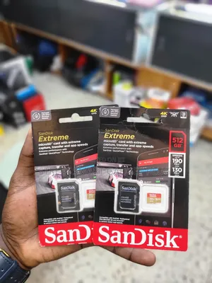 Gopro Sandisk EXTREME 512gb (190mb/S) Memory Cards