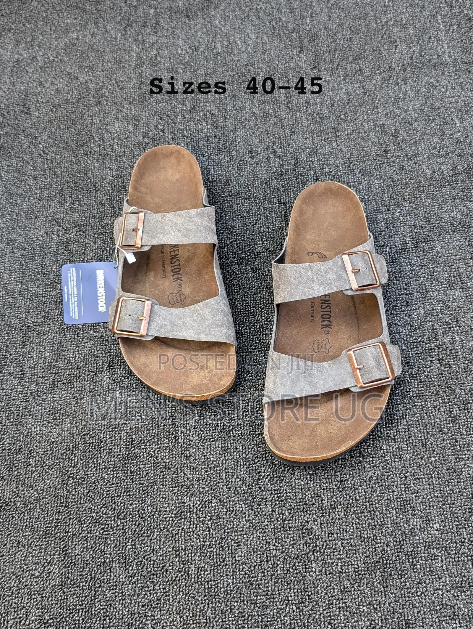 Birkenstock Genuine Leather Men’S Sandals