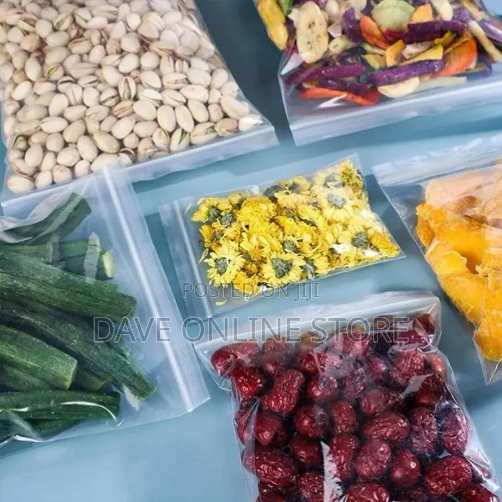 Reusable Freezer Bag Leakproof Top Zip Lock Bags... 20pcs