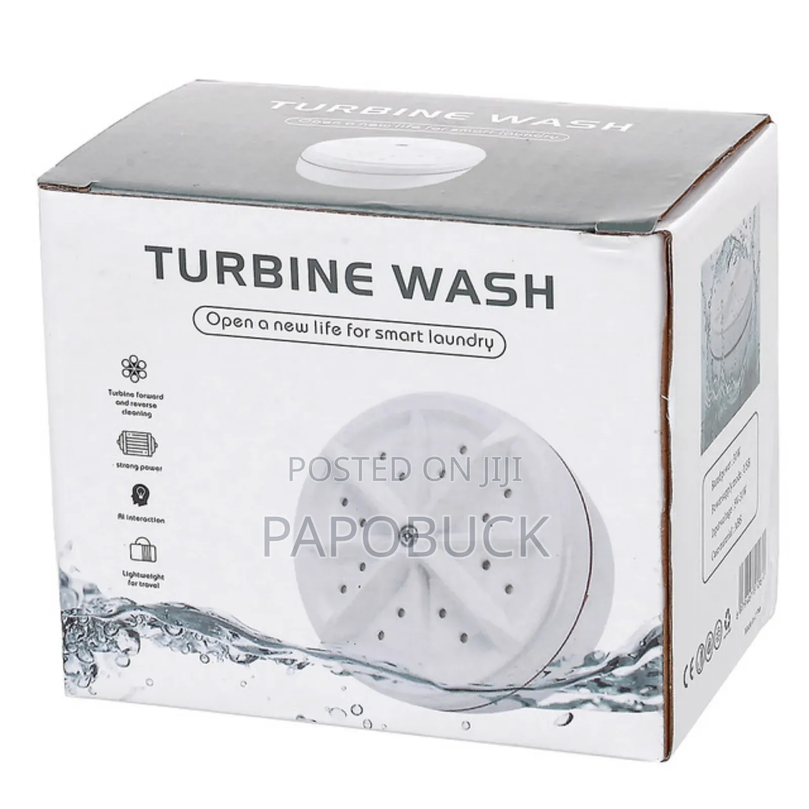 Portable Mini Turbine Wash