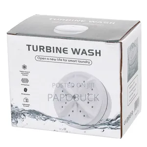 Portable Mini Turbine Wash
