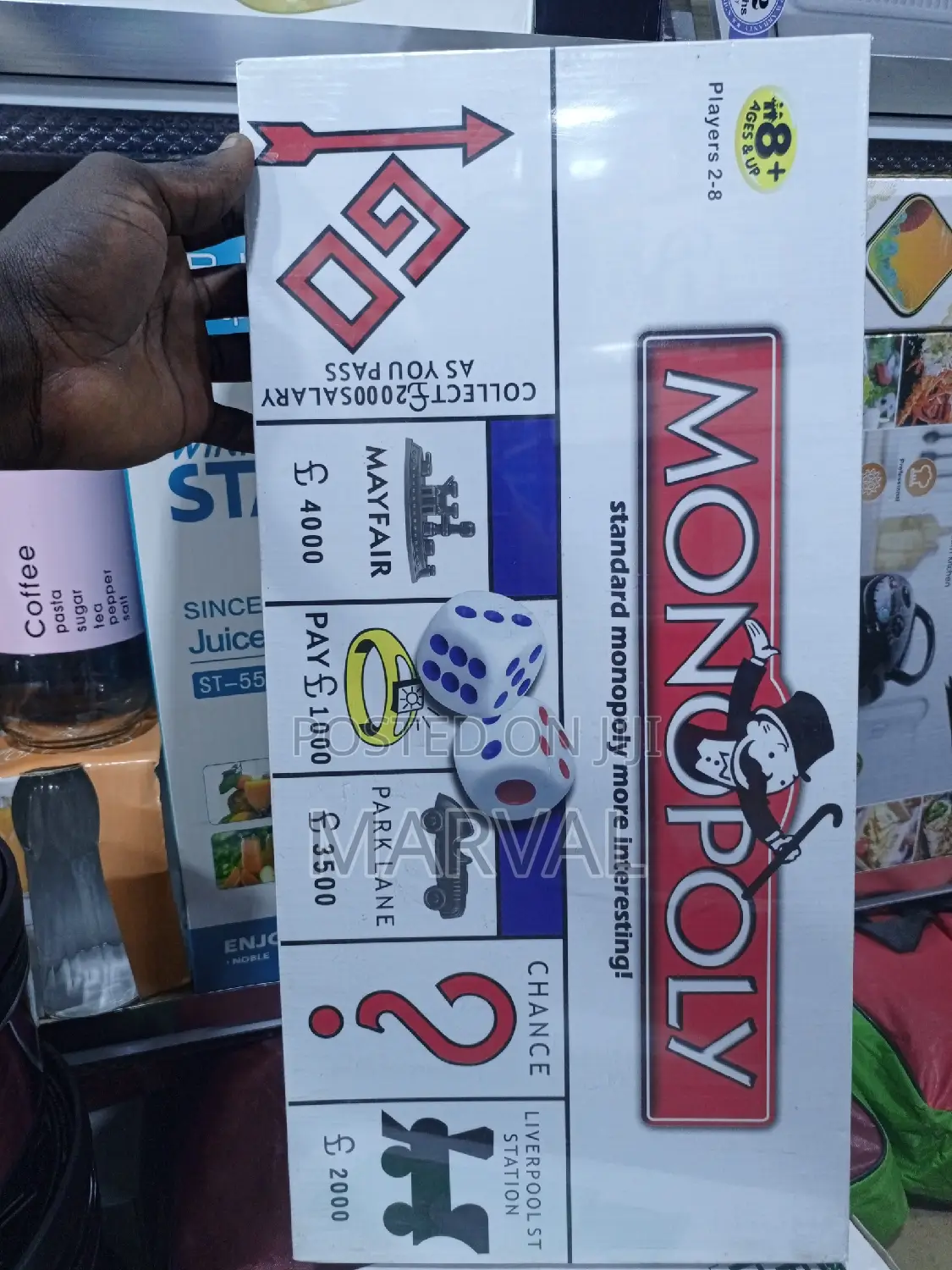 Foldable Monopoly Board Game