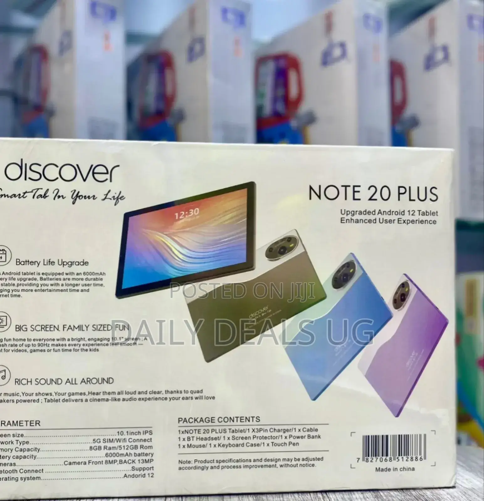 New Discover Note 20 Plus 512 GB