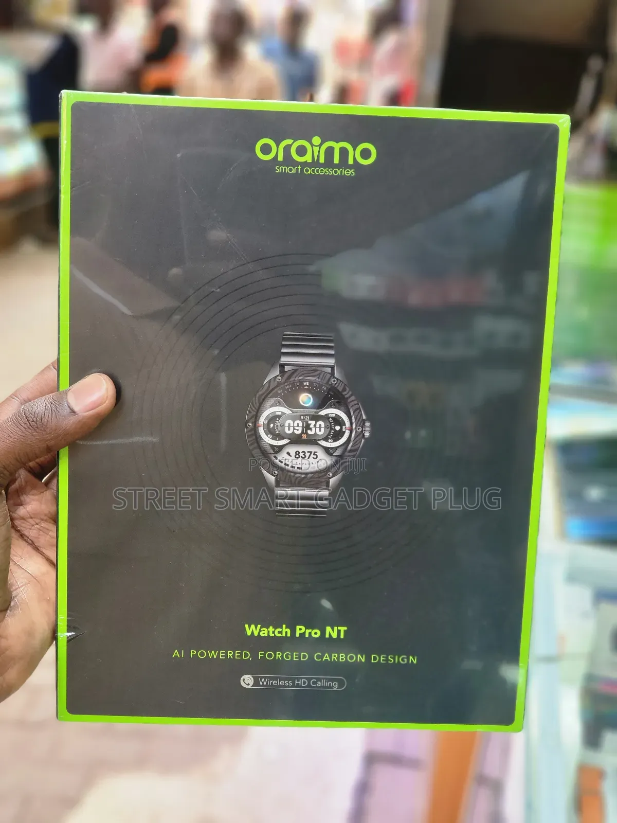 Oraimo Watch PRO Nt Ai Powered Smart Watch
