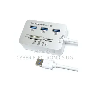 7 in 1 Usb 3.0 Combo Card Reader Hub Ultra Fast Speed