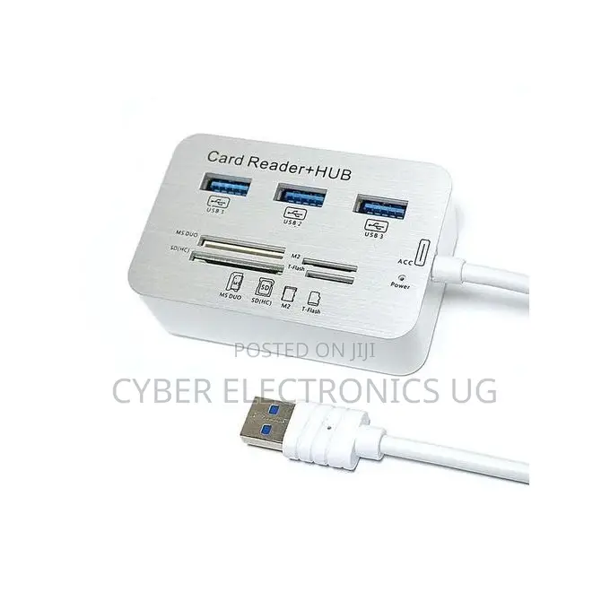 7 in 1 Usb 3.0 Combo Card Reader Hub Ultra Fast Speed