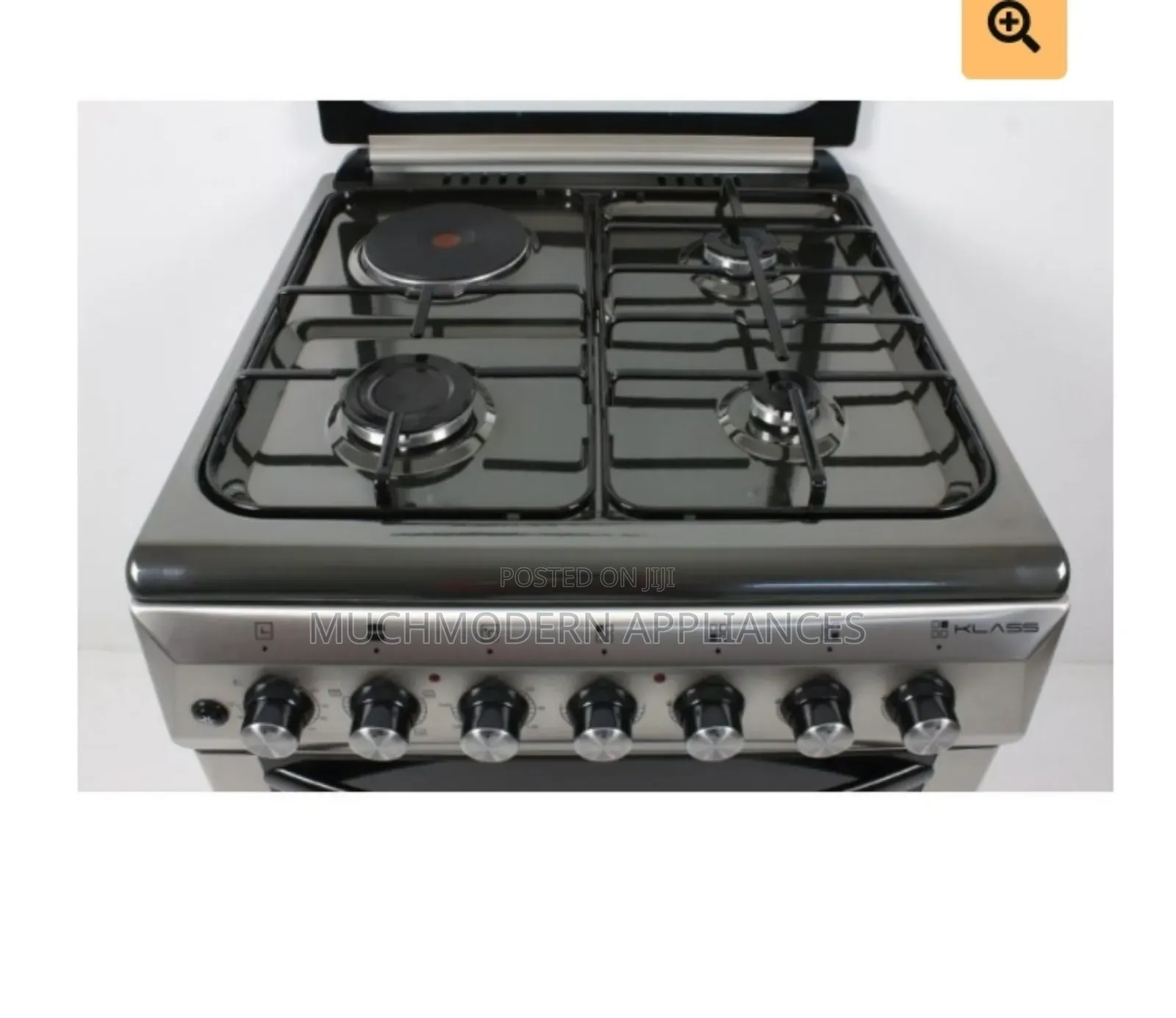 Klass 60*60cmcooker,3gas+Electric Oven,Fan(TTR6631 TIF-FFD)