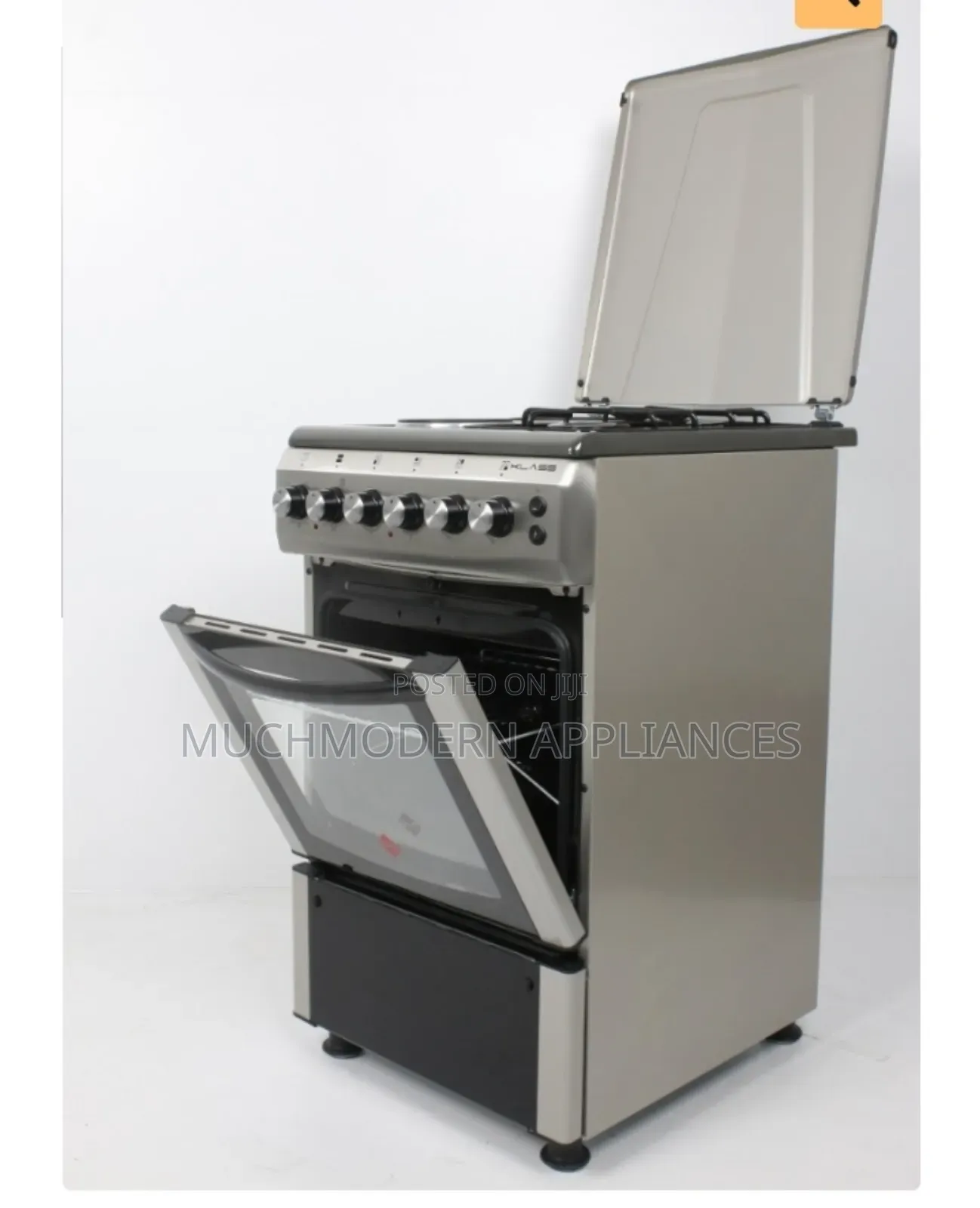 Klass 60*60cmcooker,3gas+Electric Oven,Fan(TTR6631 TIF-FFD)