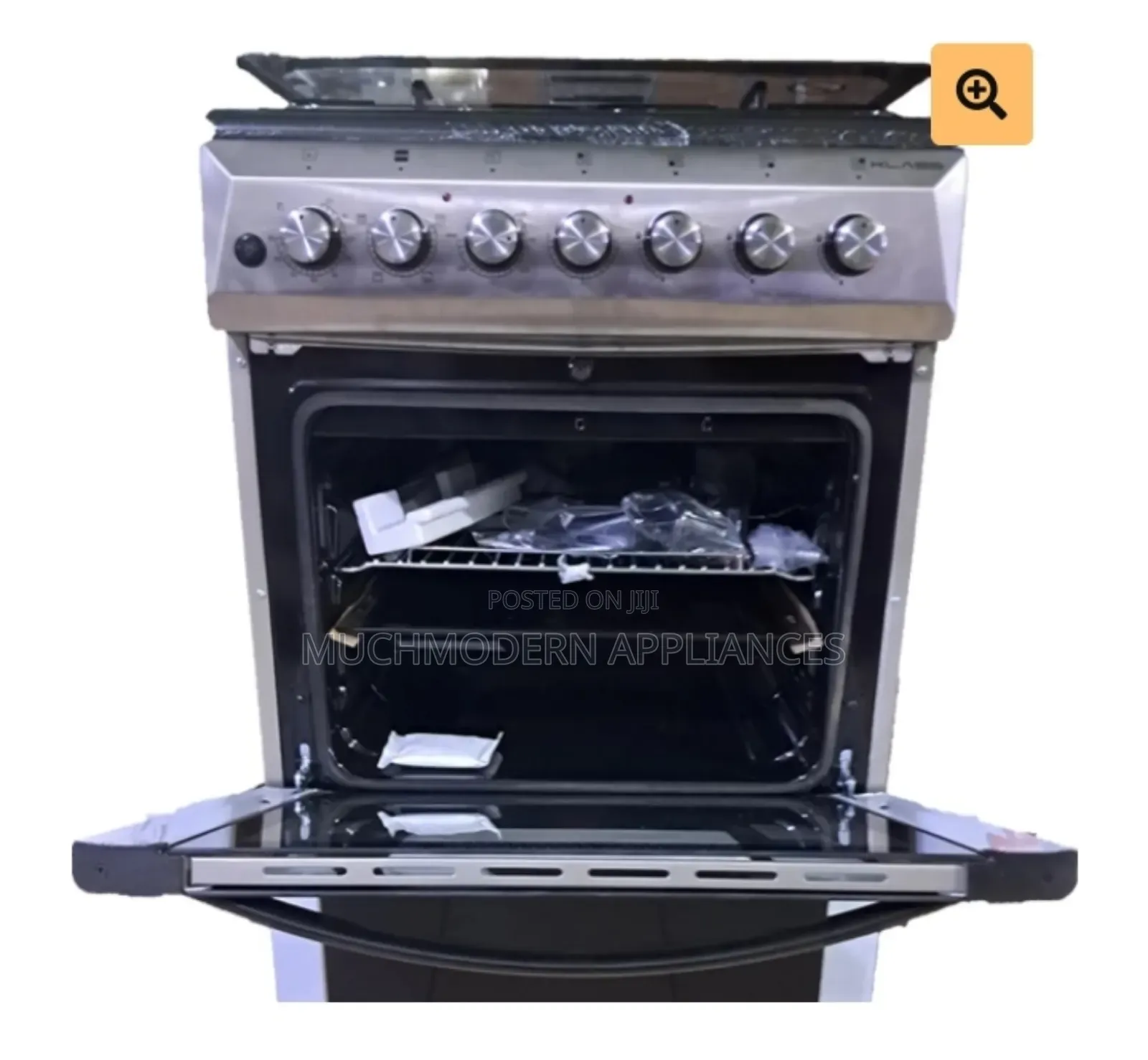 Klass 60*60cmcooker,3gas+Electric Oven,Fan(TTR6631 TIF-FFD)
