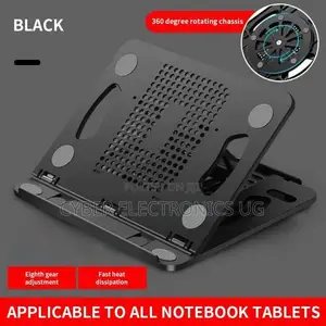 Portable Laptop Stand With Cooling Fan Adjustable