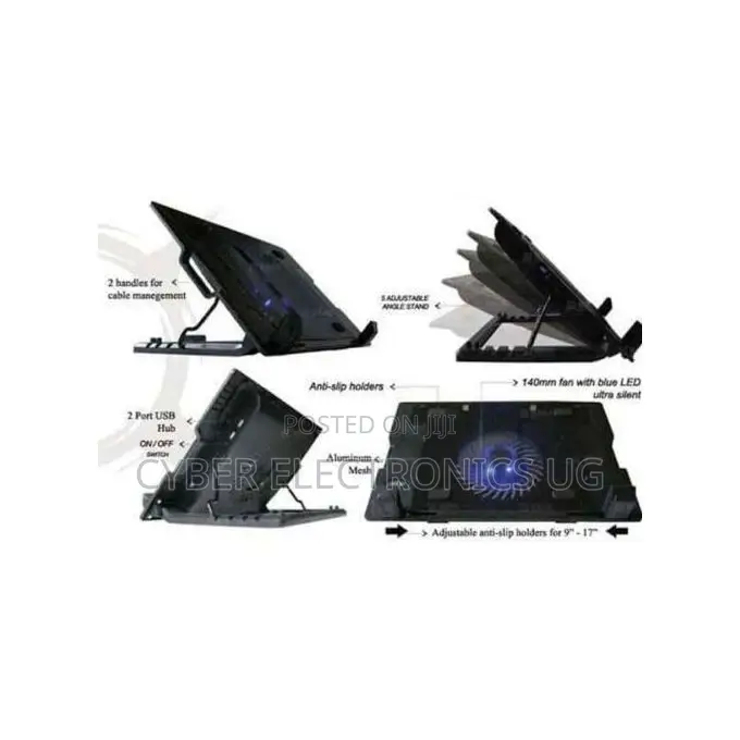 Laptop Stand With Cooling Pad