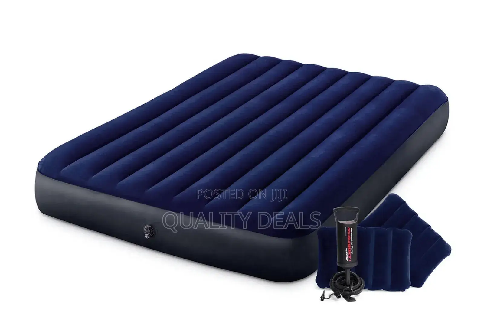 5x6 Intex Inflatable Air Bed With Pillows