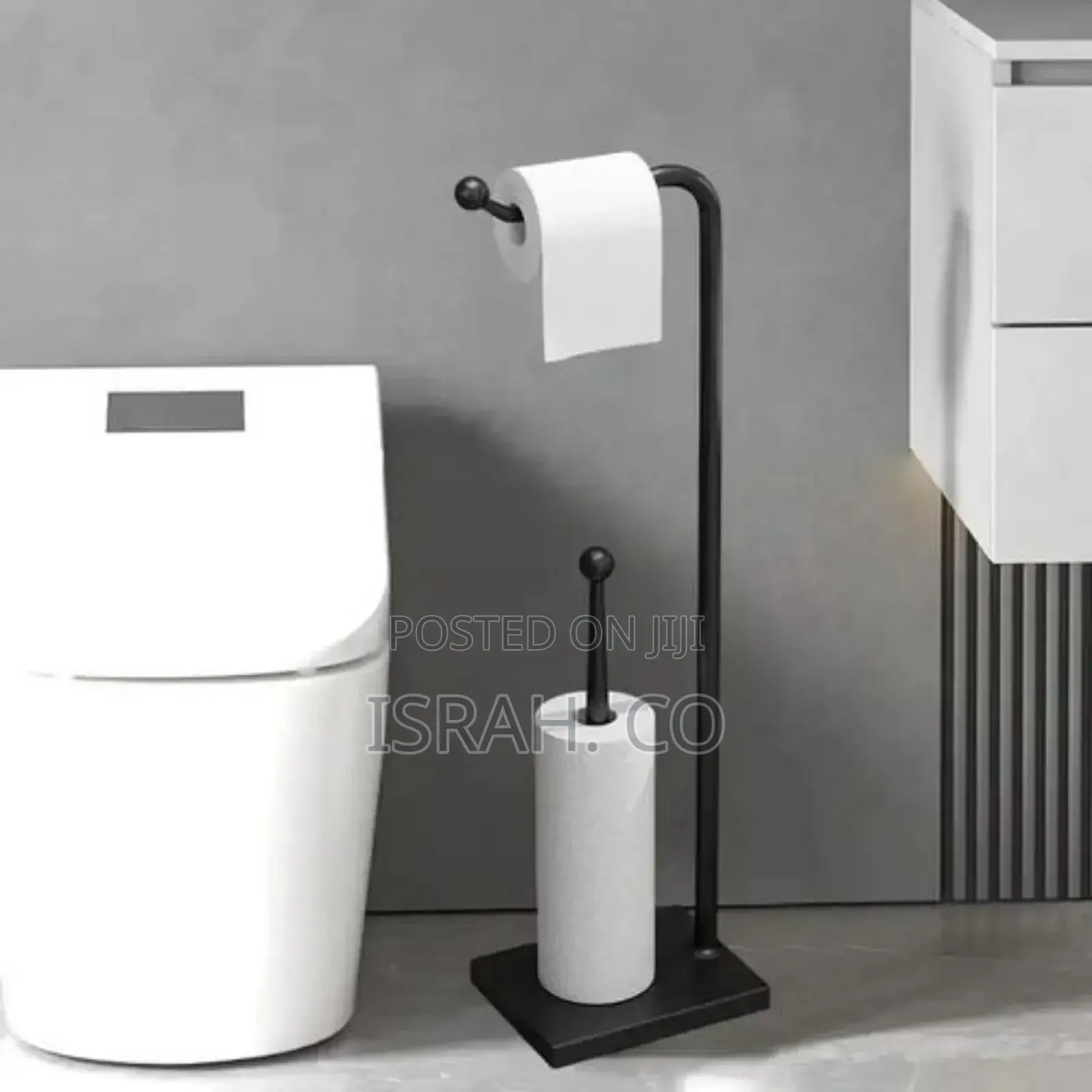 Toilet Paper Holder Stand Tissue Rack Storage