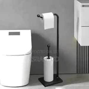 Toilet Paper Holder Stand Tissue Rack Storage