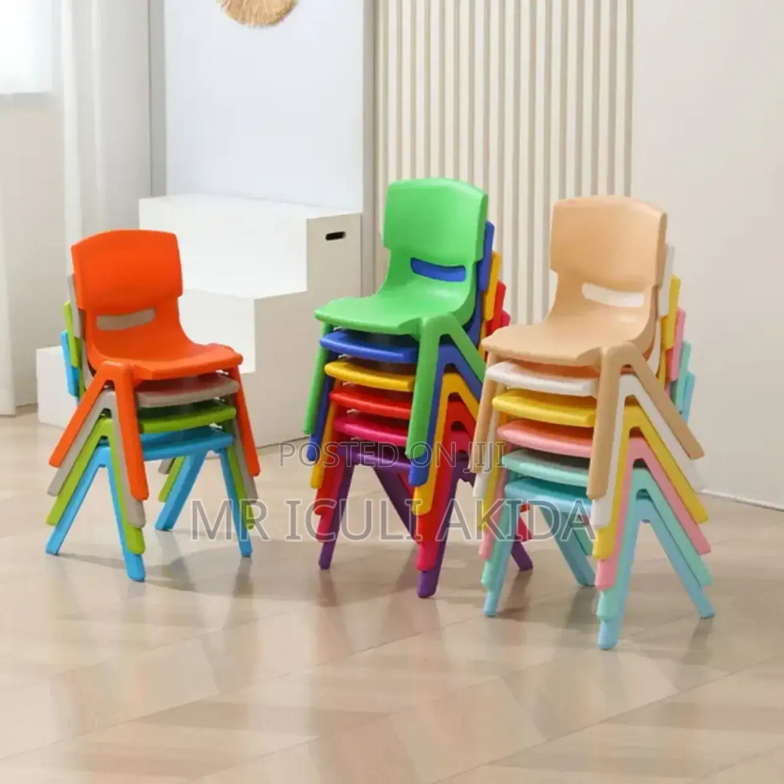 Size 28 Kindergarten, Nursery Classic Kids Plastic Chairs